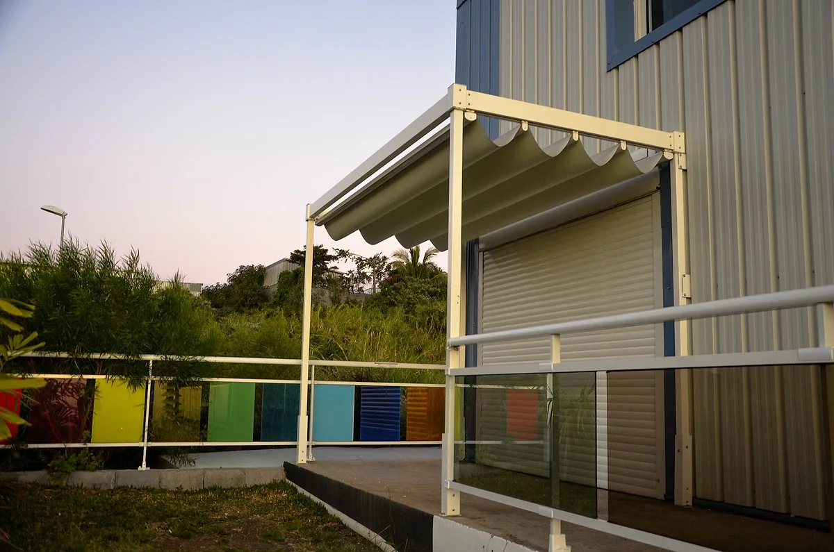 Pergola structure aluminium